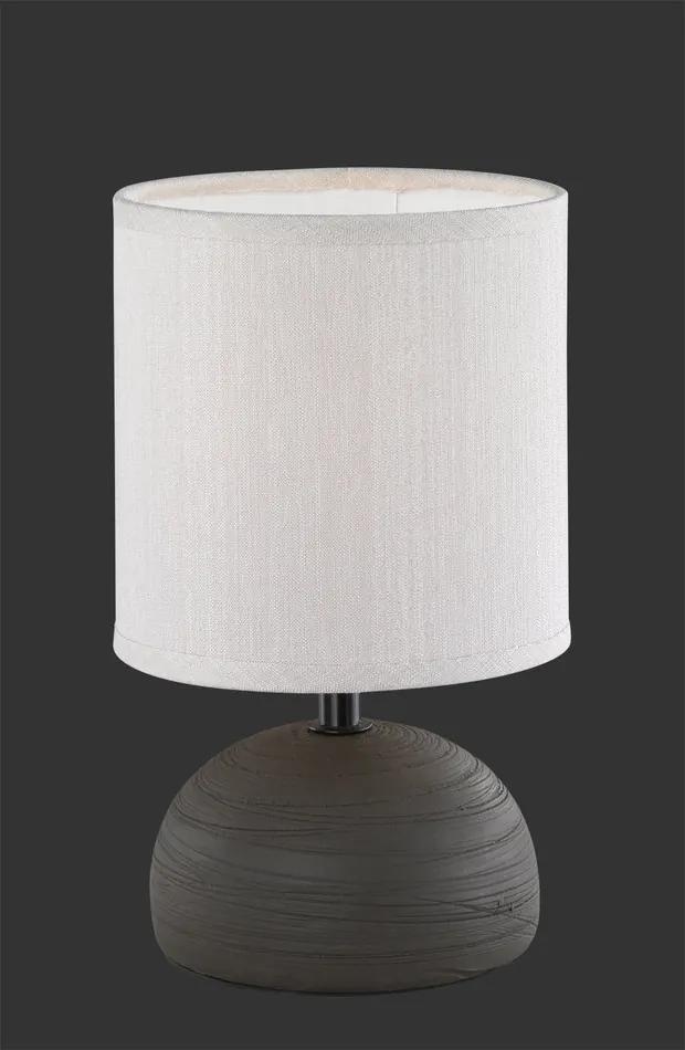Trio LUCI R50351026 lampa de masa de noapte  maro   ceramică   excl. 1 x E14, max. 40W   IP20