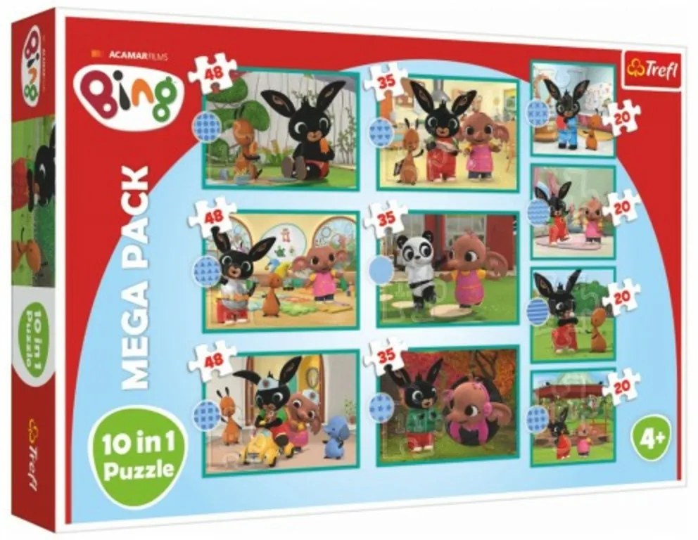 Puzzle 10v1 Co are Bing? Bing in cutie 40x27x6cm
