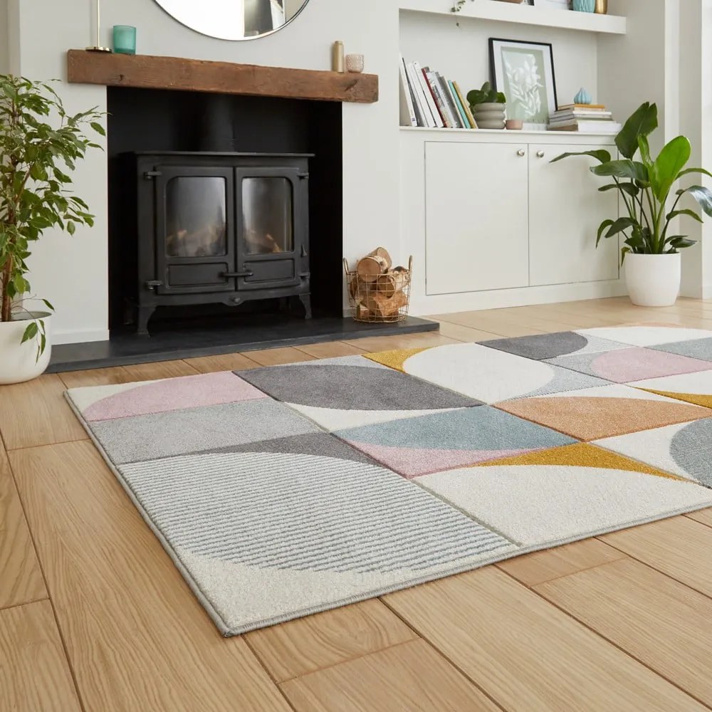 Covor gri 160x230 cm Matrix – Think Rugs