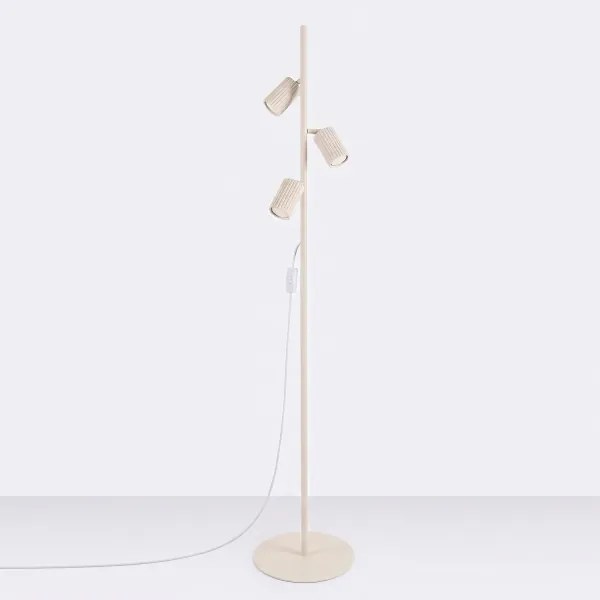 Sollux SL.2018 - Lampadar KARBON 3xGU10/10W/230V crem