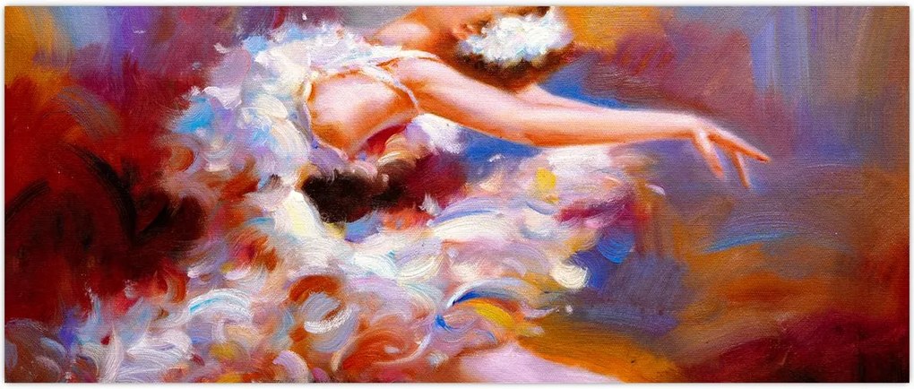 Tablou - Balerină,pictură (120x50 cm)