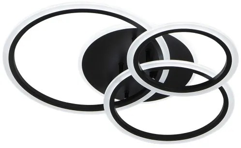 Plafonieră LED dimabilă 90W/230V, 3000–6500K, cu telecomandă