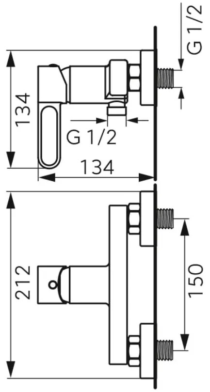 Baterie dus FDesign Zaffiro, negru-roz auriu - FDSFD1-ZFR-7-25