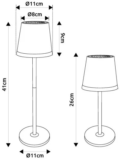 Corp de iluminat LED solar Globo 36637GM LED/0,06W/3V 3000K IP44 auriu