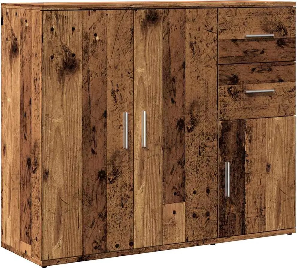 vidaXL Dulap, lemn vechi, 91x29,5x75 cm, lemn prelucrat