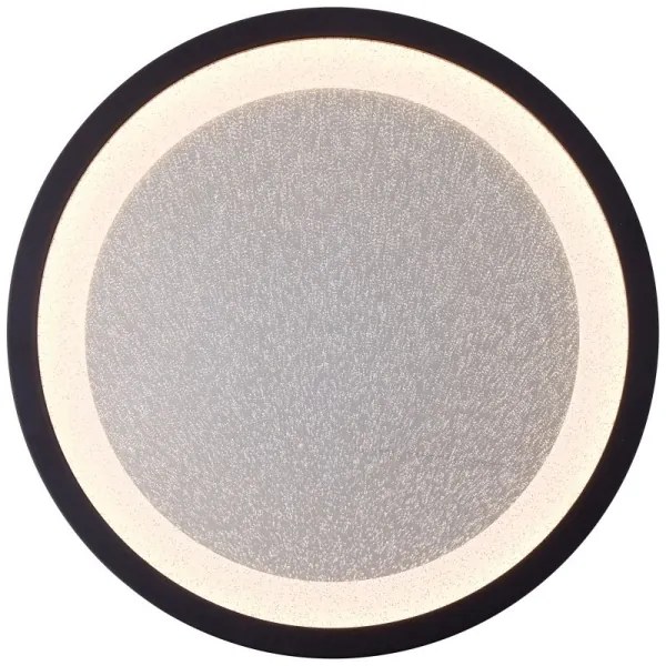 Plafonieră LED dimabilă Brilliant MOSAKO LED/20W/230V 2700K d. 29,5 cm negru