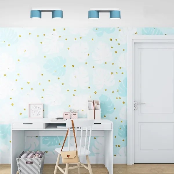 Plafonieră DIXIE 2xGX53/11W/230V albastră