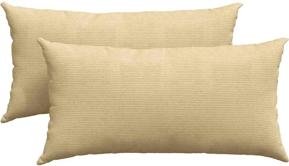 vidaXL Perne pentru canapea 2 pcs Gri Verde 80 x 40 cm