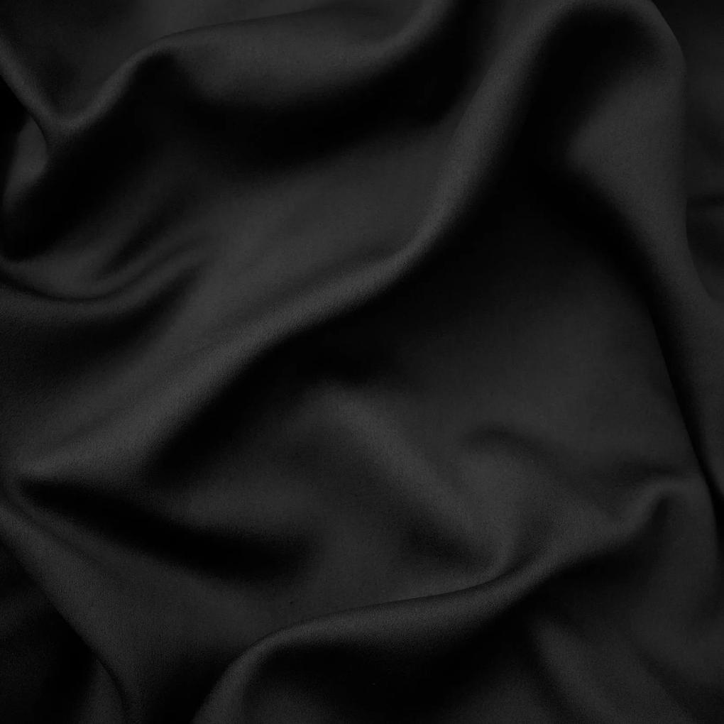 Goldea draperie blackout - bl-43 negru - lățime 270 cm 180x270 cm