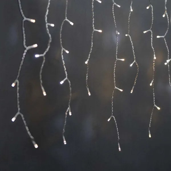 Perdea LED de Crăciun 240xLED/11 funcții 8m IP65 Wi-Fi Tuya Nedis WIFILXC04W250