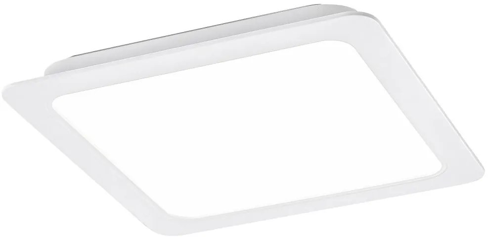 Spot LED incastrabil design modern Shaun alb 17x17cm