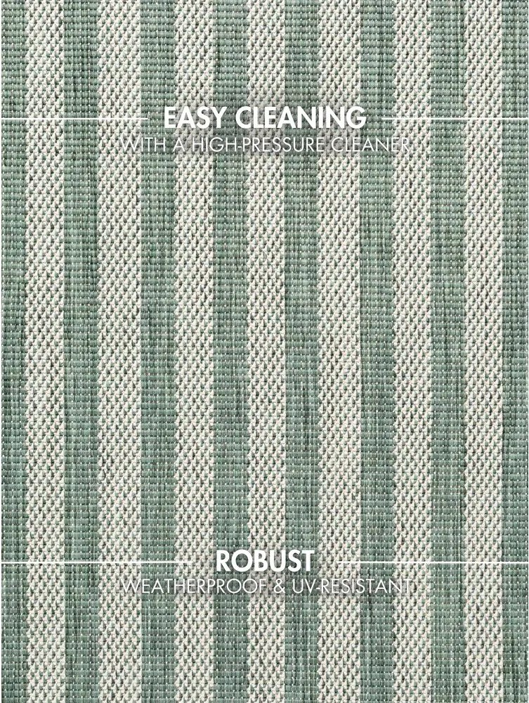 Covor pentru exterior și interior verde/crem 120x170 cm Haringey Linley – Ted Baker