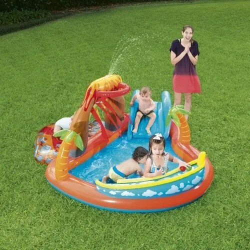 Bestway Centru de joacă gonflabil Lava, 266 x 265x 104 cm