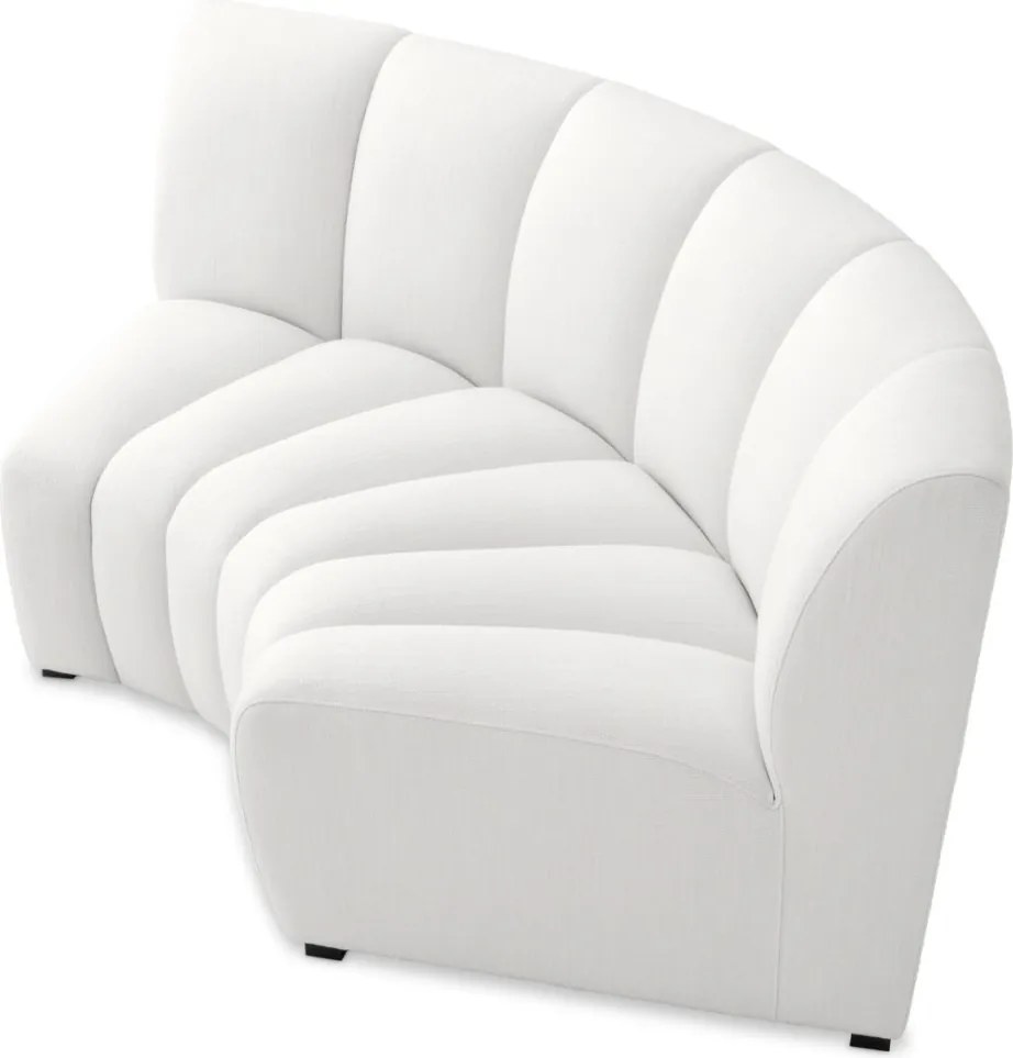 Modul canapea design LUX Lando corner, Avalon white