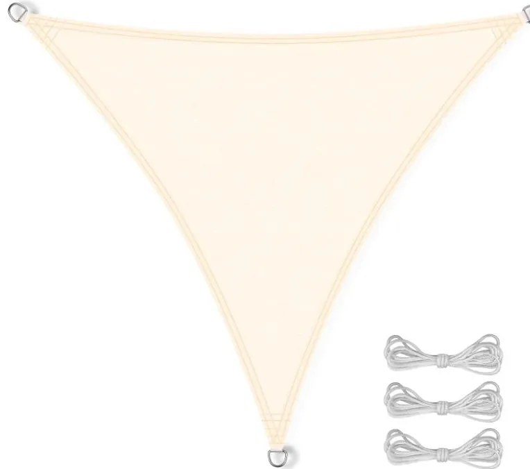 Parasolar de gradina 5x5x5m bej