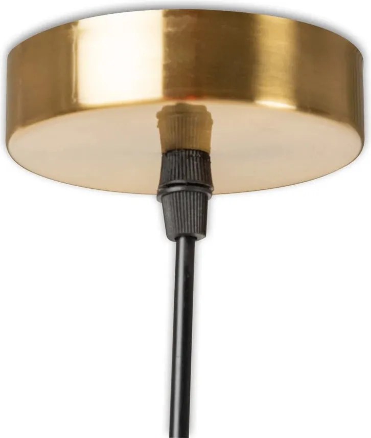 Pendul Nala Auriu Erste 140x15x45x10cm Lustra Moderna Metal Sticla E14 40W Corp Iluminat Elegant pentru Living Dining Dormitor Design Luxos Rafinat