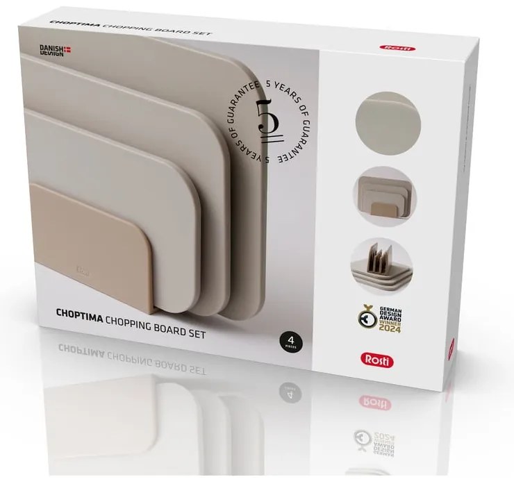 Tocătoare 3 buc. de tăiat 26,5x35,5 cm Choptima – Rosti