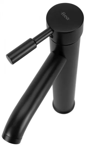 Baterie pentru lavoar GRAF, 30,5 cm, neagră - REA-B8665