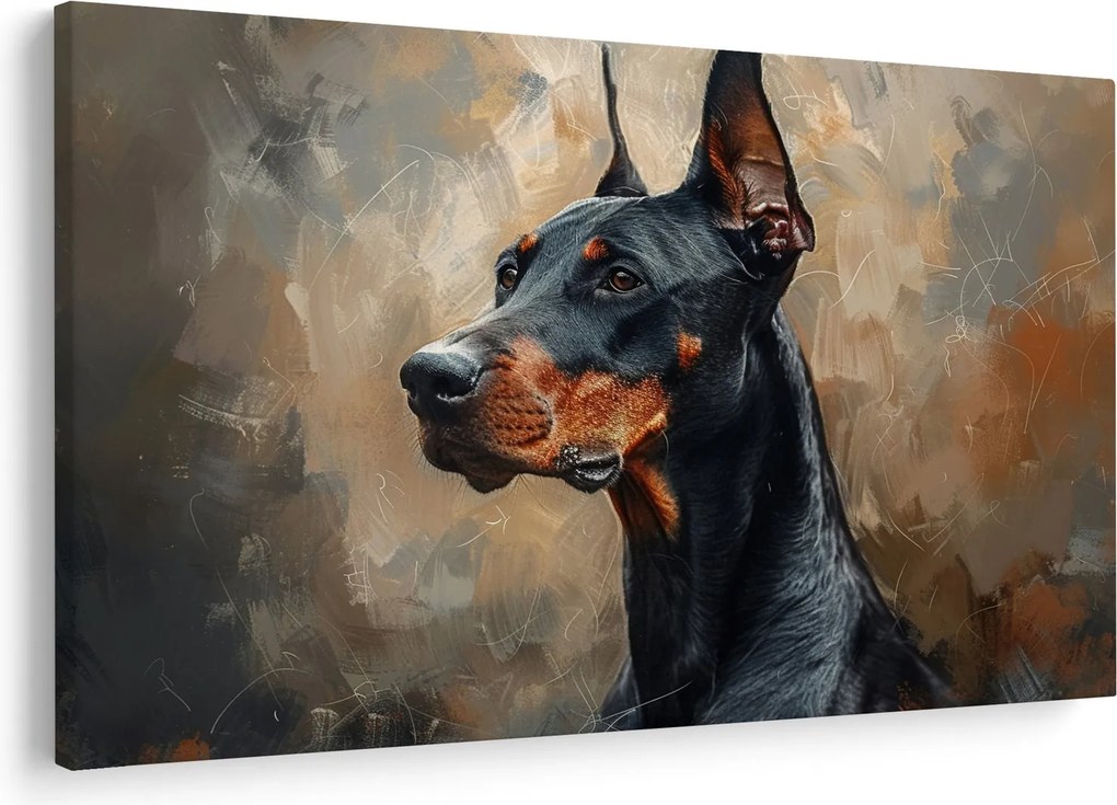 Tablou - Portretul lui Dobrman (90x60 cm)