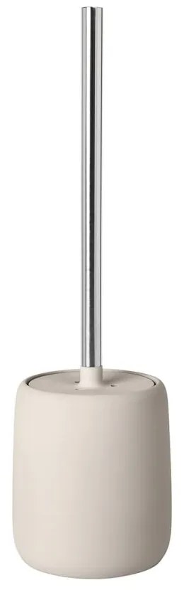 Perie de toaletă Blomus Sono, alb crem