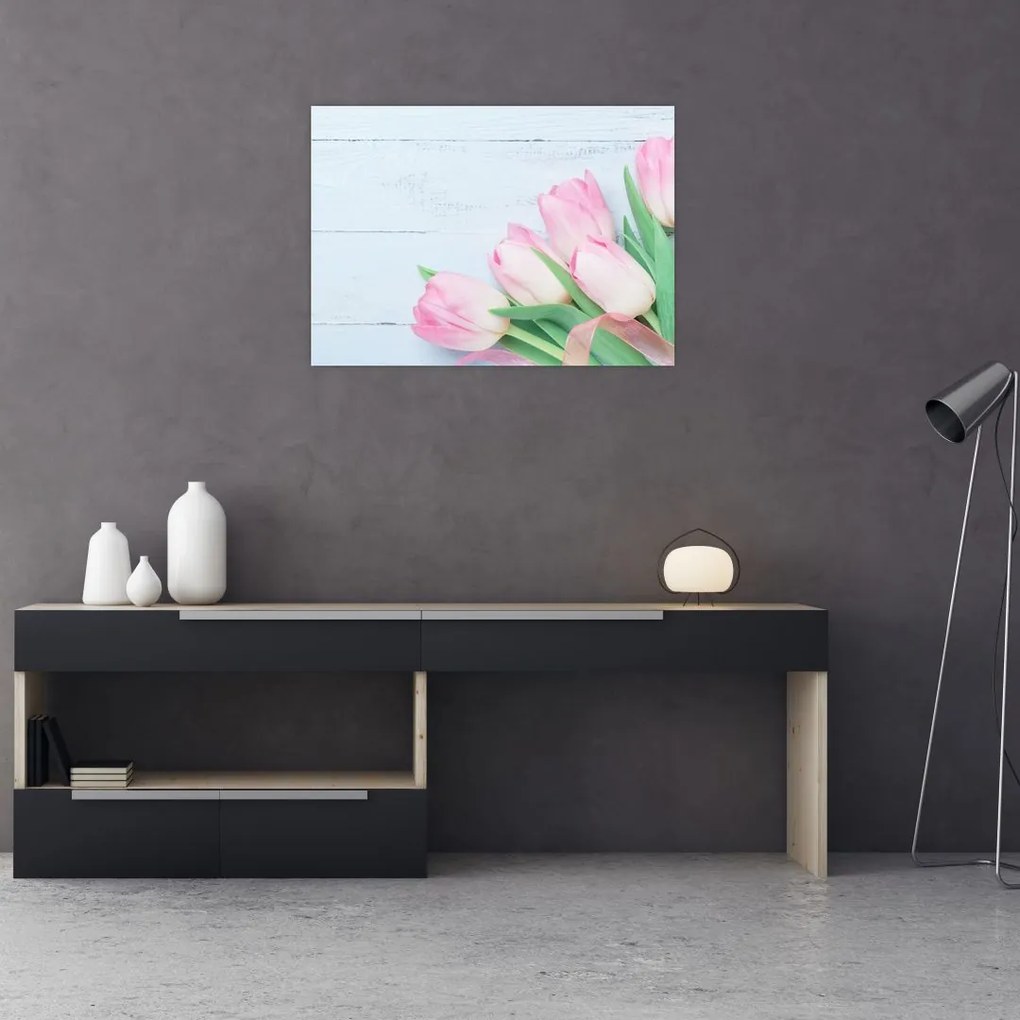 Tablou - Buchet de lalele (70x50 cm)