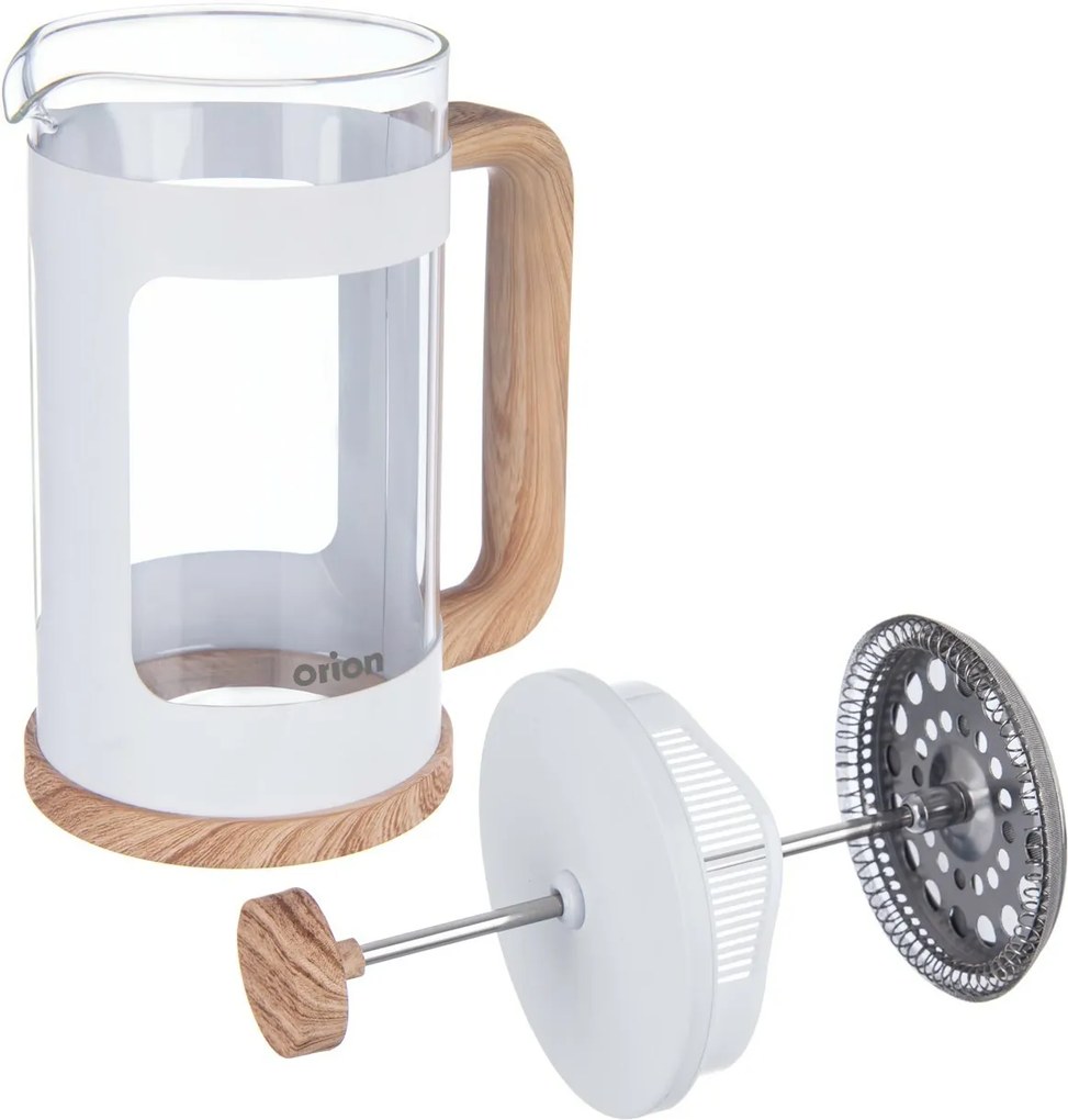 Orion Ceainic din sticlă/french press Whiteline0,65 l, 0,65 l