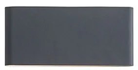 Aplica LED de perete pentru iluminat exterior, up/down, IP65 Cini grafit 30cm