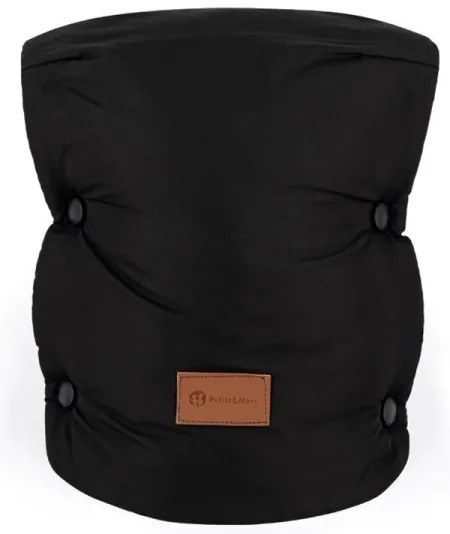 PETITE&MARS - Set sac de iarnă 3în1 JIBOT + mânuși JASIE negru