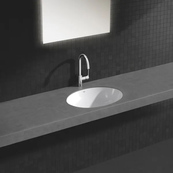 GROHE 39423000 - Lavoar încastrat BAU CERAMIC 560 × 420 mm, ceramică albă