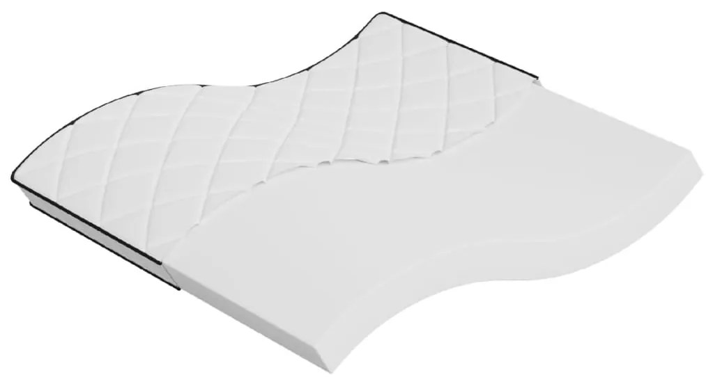 vidaXL Saltea din spumă, fermitate medie moale, 180x200 cm