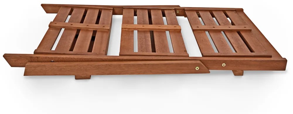 Suport de lemn pentru flori TULIP, 3 niveluri, 56x59x79cm, maro Casaria