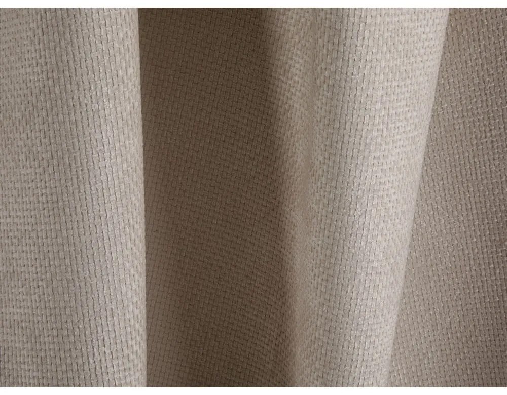 Colțar bej extensibil/cu spațiu de depozitare cu tapițerie din chenille Tonale – Cosmopolitan Design