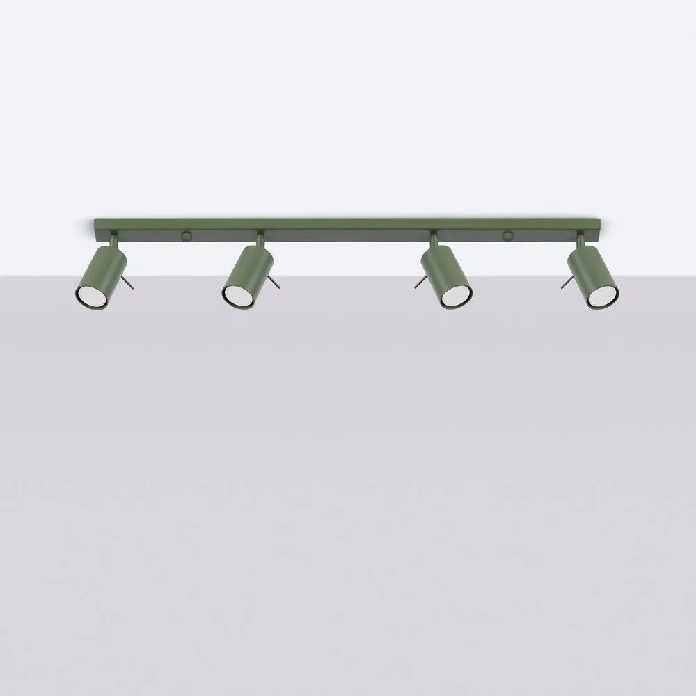 Spot verde 6x81 cm Etna – Sollux