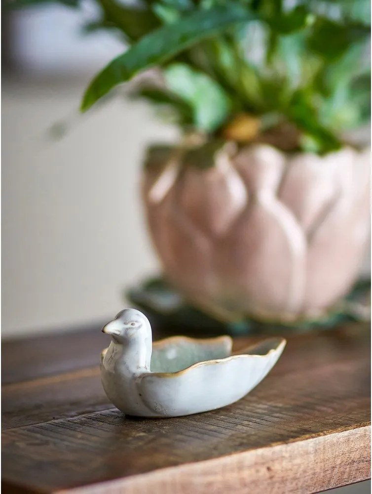 Bol mic verde din gresie 60 ml Chirp – Bloomingville