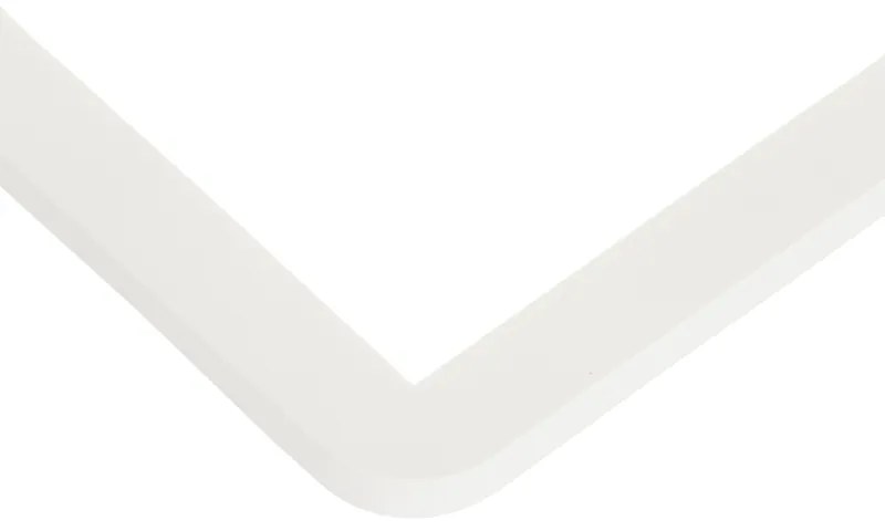 Plafonieră albă 22,5 cm cu LED inclus, reglabilă în 3 trepte, IP44 - Steve