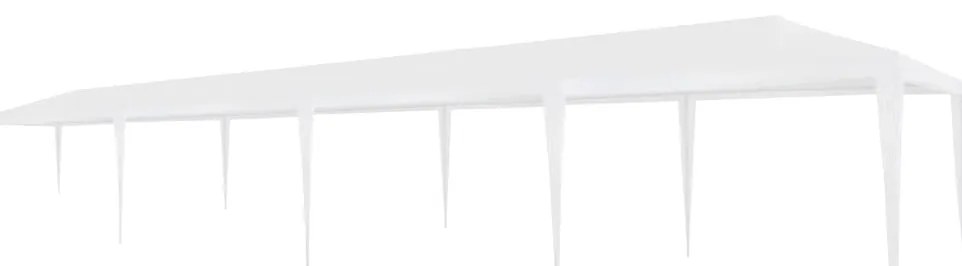 vidaXL Cort de petrecere, alb, 3 x 12 m, PE