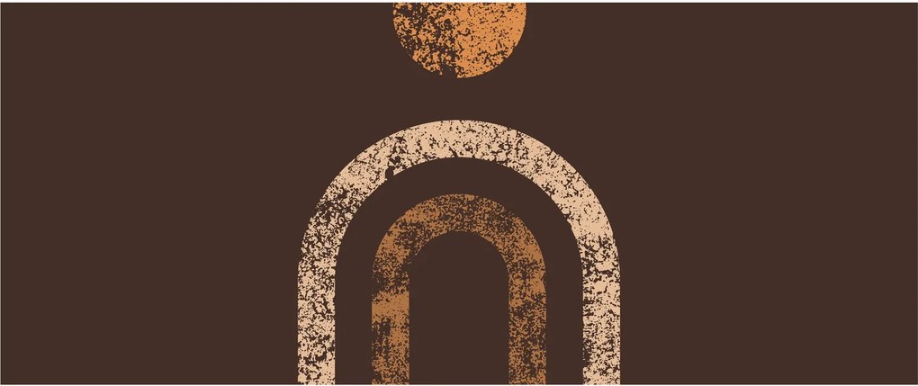 Tablou - Arce portocalii N⁰1 (120x50 cm)