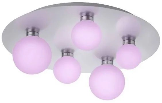 Plafonieră LED RGB dimabilă DICAPO 5xLED/3W/230V 3000-5000K Trio + telecomandă