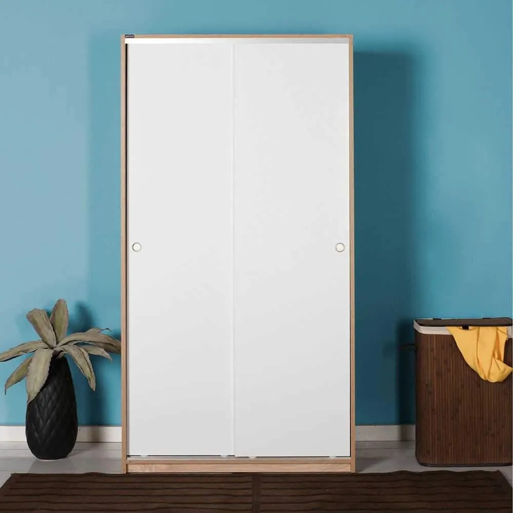 Dulap Adore Slide Compact, 2 usi glisante, 94 x 182 x 52 cm