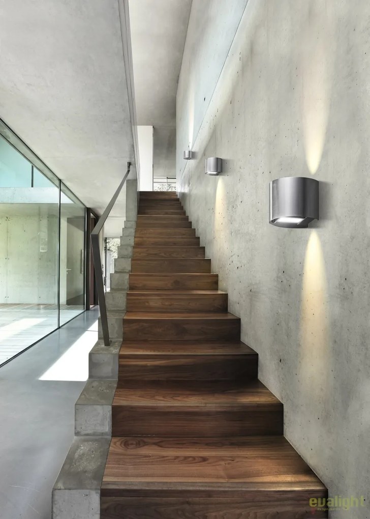 Aplica moderna cu lumina ambientala Leticia 2, aluminiu