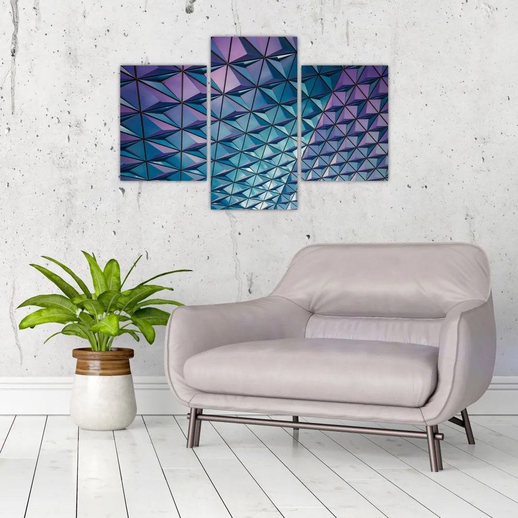 Tablou - structură colorată (90x60 cm)