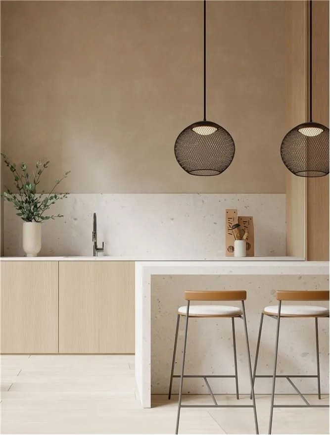 Pendul LED stil modern decorativ KINETIC D-30cm