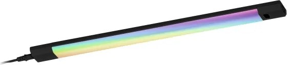 Osram - Corp de iluminat LED RGBW sub-dulap, dimmabil, cu senzor, LINEAR EDGE LED/8W/230V, negru + telecomandă
