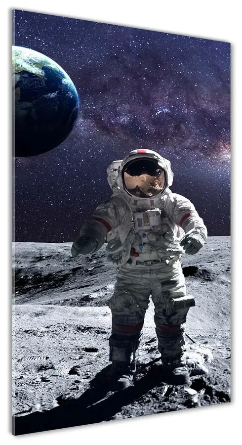 Tablou pe pe sticlă Astronaut