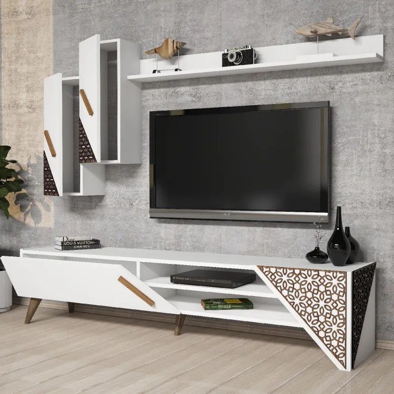 Comoda TV Beril - Alb
