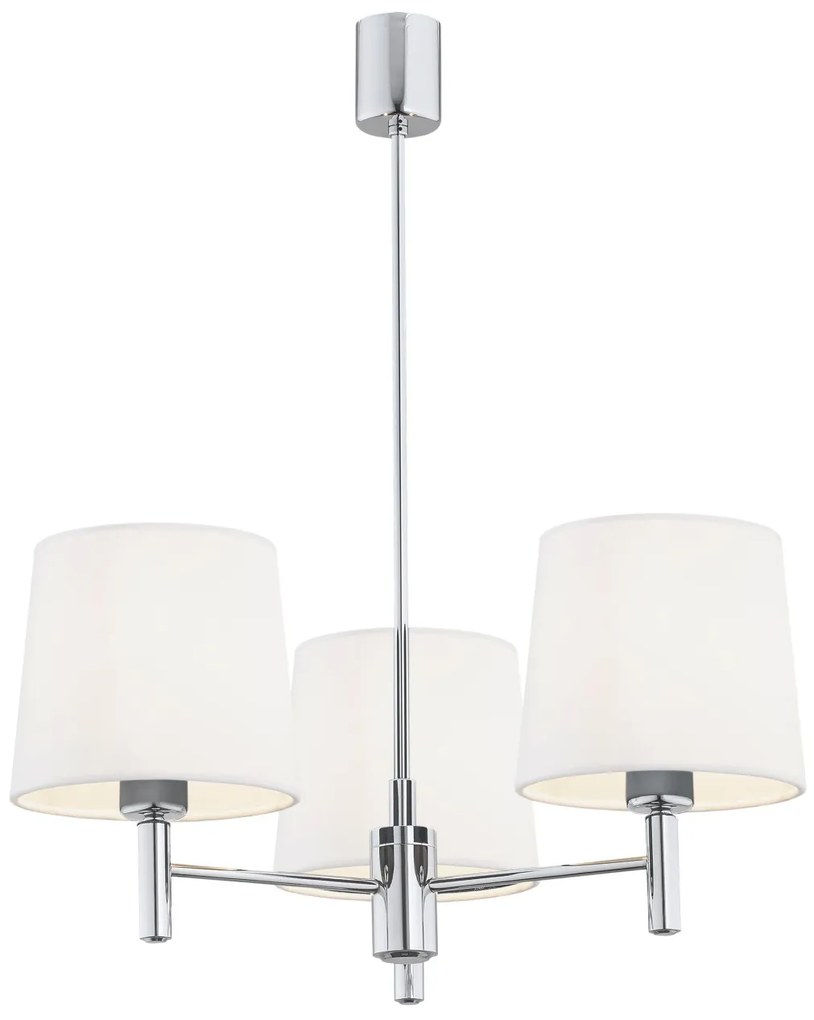 Candelabru modern design elegant BOLZANO 3L crem