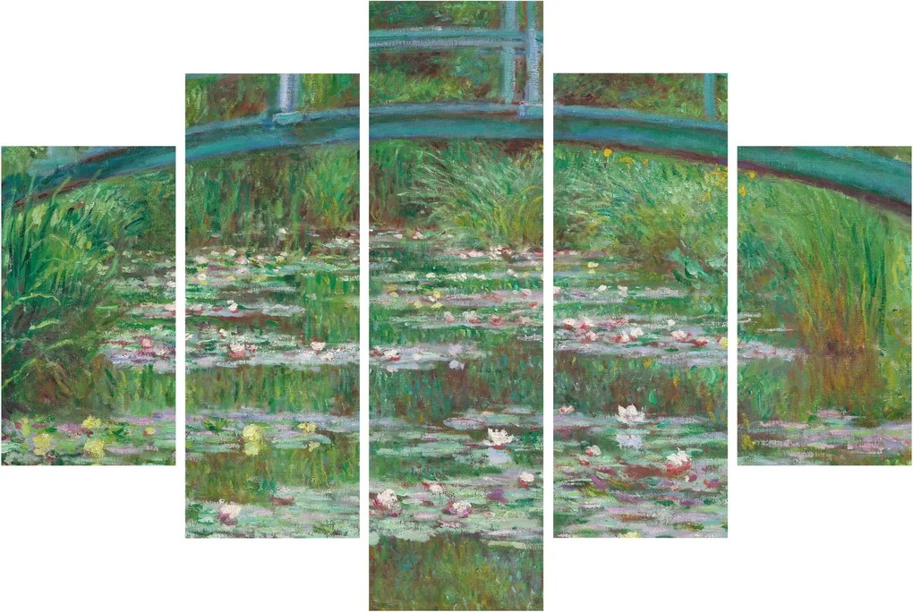 Tablou - Claude Monet, The Japanese Footbridge, reproducere (150x105 cm)