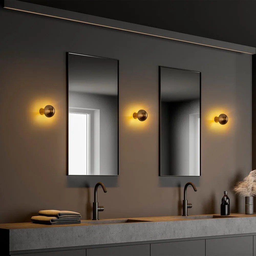 Aplică de perete bronz ø 12 cm Fungal – Opviq lights