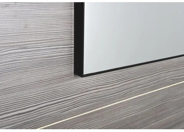 Sapho - Oglindă în ramă AROWANA 50x80, negru mat