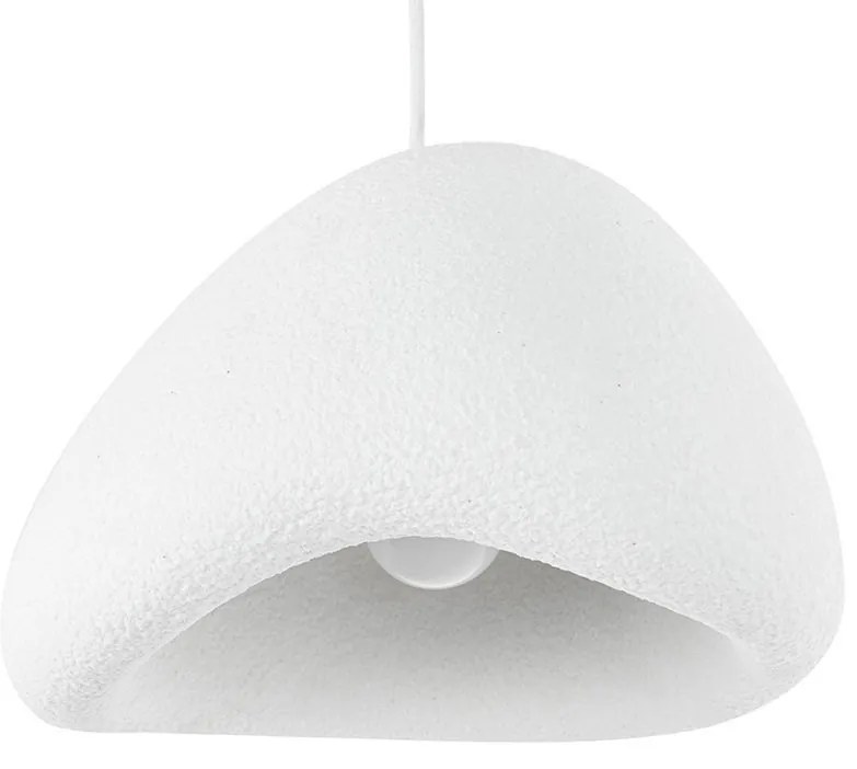 Lustra suspendata design decorativ Cloud alb 50cm